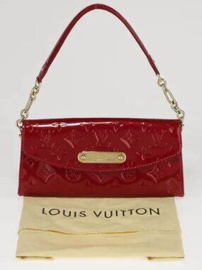 Louis Vuitton Sunset Boulevard patent leather handbag